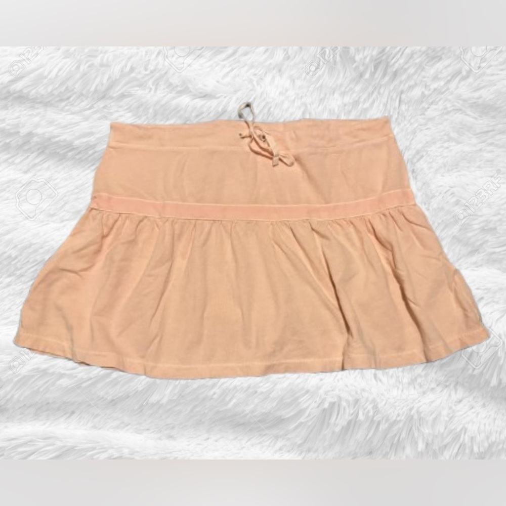 J. Crew Women’s Tiered Ruffled Mini Skirt, Pale Pink, size Medium